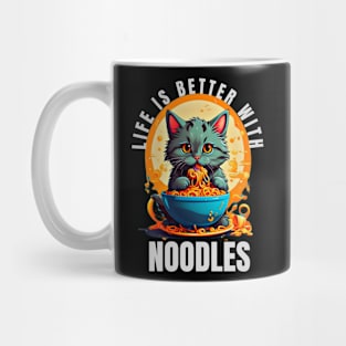 Meow-nificent Noodle Delight Mug